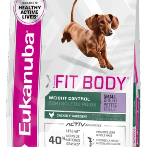 EUKANUBA LIGHT  SMALL x3KG FIT BODY